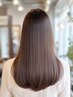 【天使の艶】超光沢セラック縮毛矯正＋カラー＋カット