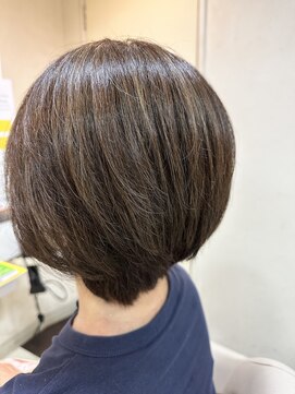 ギヴ 玉造店(Give) 大人女性　ショートボブ