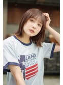 短めの結べるボブ ○堀越太真樹