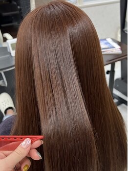 ヘアーサロン アサヒ(Hair salon asahi)の写真/髪質・状態で見極める厳選トリートメントで、未体験のうるツヤ髪へ。マンツーマンで叶える本気の髪質改善♪