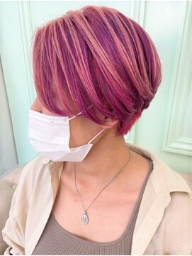 ピンクデザインカラー