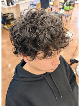 メンズツイストパーマ