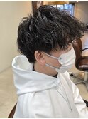men's/マッシュ/メンズパーマ/メンズカット/布施駅