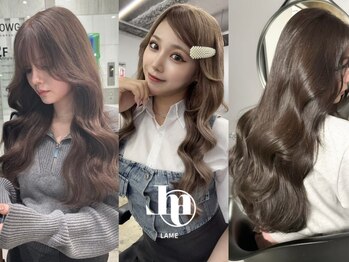 レイム(LAME)の写真/【心斎橋駅】心斎橋トレンドサロン◎ミディアムロングはダブルカラー×ケアブリーチ×レイヤーで旬ヘアへ！