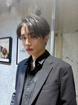 メンズココ メンズパーマ 韓国ヘア 日本橋店(MENS COCO) ニュアンスシースルーセンターパート
