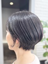 シュヴー 築地(CHEVEUX) 丸みショート/ショートボブ/40代/50代/60代/