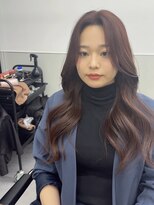 ゴウトゥデイシェアサロン 町田店(GO TODAY SHAiRE SALON)&nbsp;韓国レイヤーロング×カシスブラウン