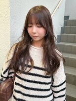 ローレンジウ(LOREN JU) 着物ヘア/ダークアッシュ/ミディアムレイヤーカット/名古屋名駅