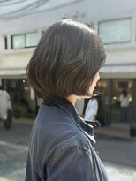 ホロ 渋谷(hollo) ボブ フレンチボブ ミニボブ 海外ヘア 透明感カラー