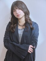 ジルバイジアン(JILL by GIEN)&nbsp;#ロングレイヤー#暖色ブラウン/森岡俊亮