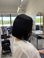 サンクチュアリ 箕面店(Sanctuary) ぎりぎりくくれるボブ