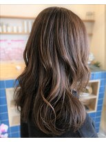 リエットヘアー 西尾市杢左店(Lie-et. hair) ゆるふわ×パーマ/ミディアムパーマ/3Dカラー/ベージュ