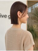【147.サッとひとつ結びにも出来る♪切りっぱなしボブ】
