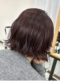 ピンクが可愛い外ハネボブ