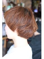 オーバーキャプテンネイキッド(OVER CAPTAIN NAKED) ネオキュートマッシュ×トップふんわりパーマ