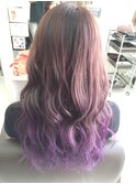【パープルグラデ】原色MIXオリジナルヘア【NEXT池袋】