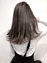 ヘアースタジオゼン アドバンス(hair studio Zen advance)&nbsp;外国人風ハイライトMIXデザイン