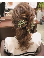 ソラシア solacia ヘアーメイク ゆるゆるダウンスタイル