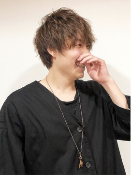 ナンプウ(Nanpu) 《Nanpu》くせ毛風ナチュラルマッシュ◎20代30代40代