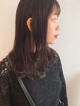 シエル 松山店(CIEL) 【モテ髪】アッシュピンクミディ