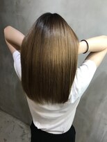 リエコー(RE'ECHO) 艶サラ！髪質改善／カラー/髪質改善//ハイライト/巻き髪