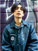 メーヴェ(Mowen) mowen 南堀江 メンズ ナチュラル センターパート 韓国風