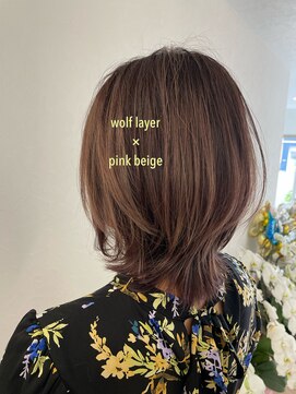 ロペ(ROPE) ウルフレイヤー×コーラルベージュ　【ROPE横須賀中央　かせ谷】