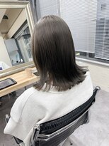 ブリーチなしダブルカラーグレーベージュ＊fukuda