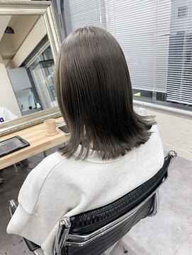 ヴェルダ 池袋店(verda) ブリーチなしダブルカラーグレーベージュ＊fukuda