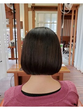 TJ天気予報 3mm 尾西店 クリックで施術前の状態をチェック♪TJの[極]艶髪ストレート