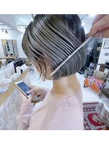 キース ヘアアンドメイク 恵比寿(kith. hair&make)&nbsp;グレージュカラー/ダブルカラー/ハイトーン/ブリーチ/髪質改善