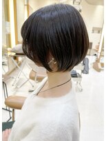 モリオ フロム ロンドン サッポロファクトリー店(morio FROM LONDON)&nbsp;【morio札幌】札幌ショート　大人かわいい黒髪ショートボブ