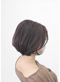 ピンクベージュショートボブ//RaffuneYokohama齋藤 志保