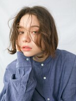 オーサム(AWESOME) 《AWESOME》柔らかニュアンス×アッシュベージュボブ