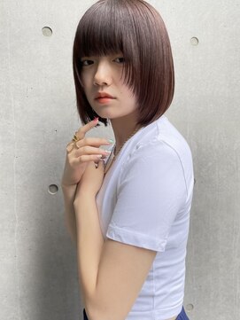 ロンドプロフィール 浦和(Lond profil) 顔まわりレイヤーボブ