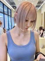 スニュウ(snuw)&nbsp;ブリーチケアブリーチミルクティカラーボブ