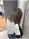 インナーカラー イヤリング デザイン ブリーチ 三宮  ハイトーン