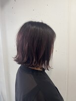 リッチアンドアンジー(RICCI&ANGIE)&nbsp;大人可愛い　外ハネ　ボブ　30代　40代　50代