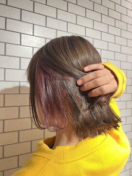 ノエル(noele) バイオレットカラー×グレージュカラー