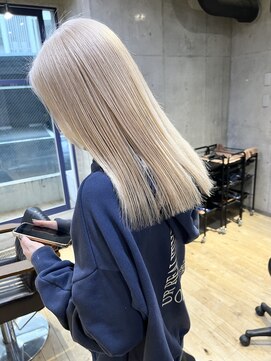 ムク 横浜店(muku) ブロンドカラー　ケアブリーチ　トリプルカラー