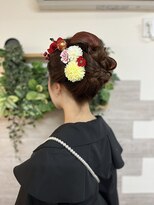 ロカット サロン(Roquat Salon) 日本髪アレンジ【立川/袴/ヘアメイク/立川/立川/袴着付け】