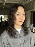 レイヤーパーマ/ロングパーマ/黒髪パーマ/セミロングパーマ