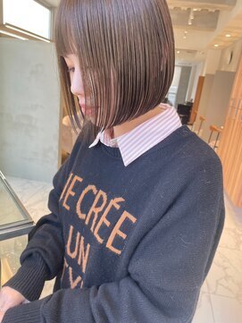 ガリカ 大名(Gallica) 【恒吉佐央理】ナチュラルショートボブ/ぱっつんボブ<博多>