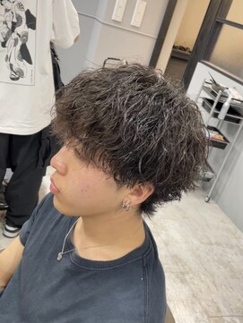 アビールブレ 新潟万代(ABEY LEVRAI) 新潟ツイストスパイラル　新潟メンズパーマ　マッシュパーマ