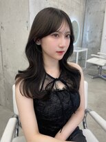 アリュウル 表参道 青山(Allure) シースルーばんぐ×オリーブグレージュ