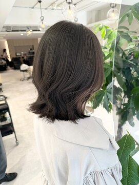 ミズチャーム(Ms.CHARM) 韓国くびれヘア/レイヤー/グレージュカラー/イメチェン