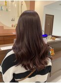 ピンクラベンダーブラウンカラー