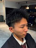 シーフ 千葉(Cyf)&nbsp;スパイキーショート/ツーブロック/メンズショート/千葉駅/保立