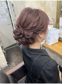 まとめ髪シニヨン