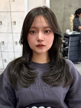 ジィルム(XELM) レイヤーカットミルクティーベージュケアブリーチダブルカラー